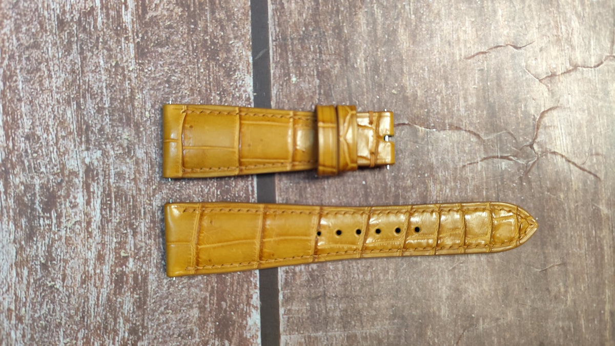 Customized Crocodile Leather Watch Strap Replacement IW356501_K0008576 main image 0