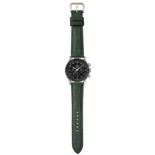 Alran Patnat Goat Leather Watch Strap - Basil