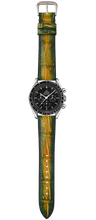 Load image into Gallery viewer, Crocodile Leather Watch Strap – Citrus Moss