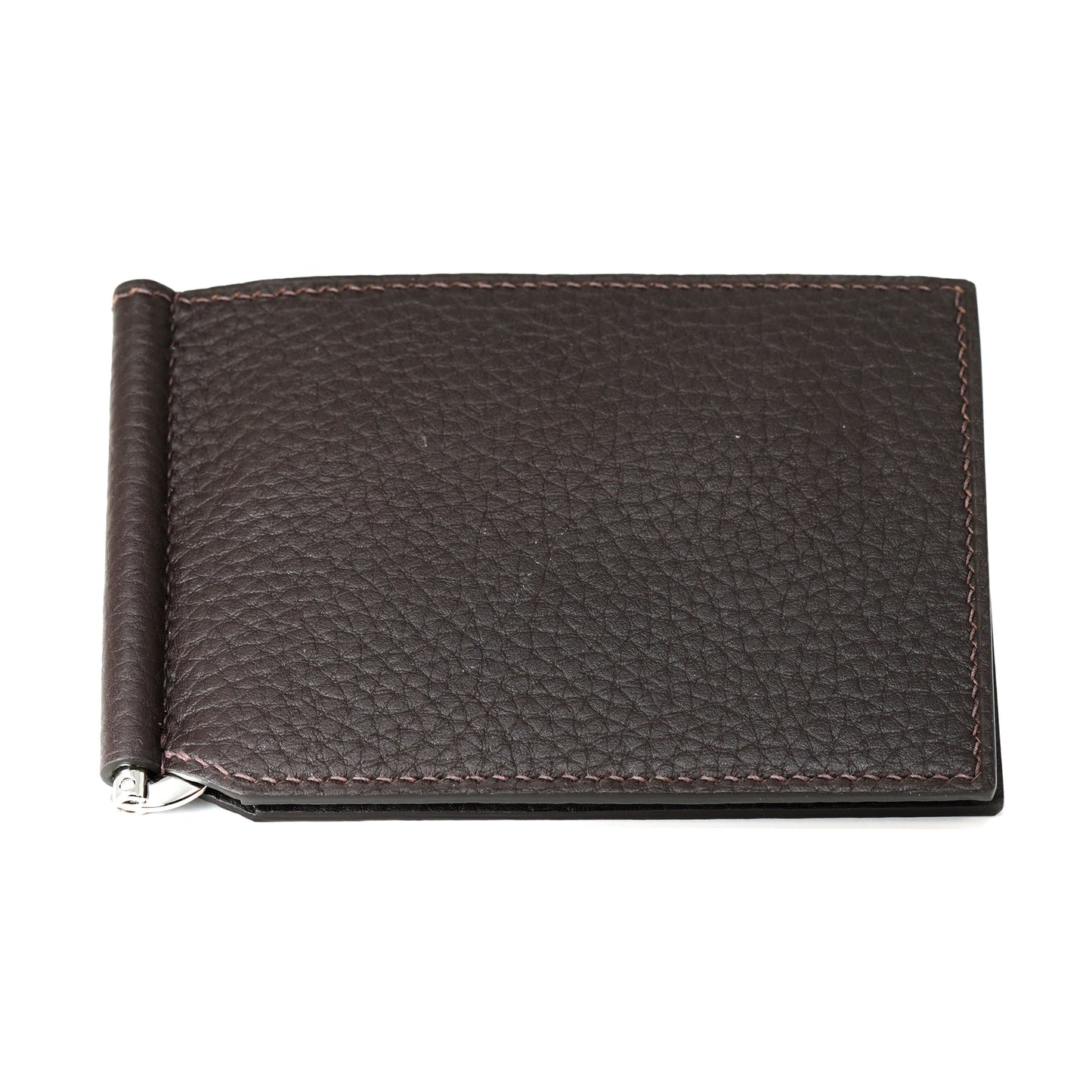 Money Clip - Dark Brown