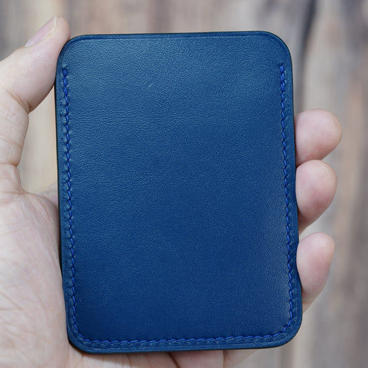Minimalist Card Holder - Blue