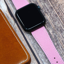 Load image into Gallery viewer, Apple Watch Strap - Epsom Leather - Pink
