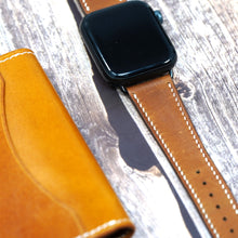Load image into Gallery viewer, Apple Watch Strap - Barenia Leather - Brown