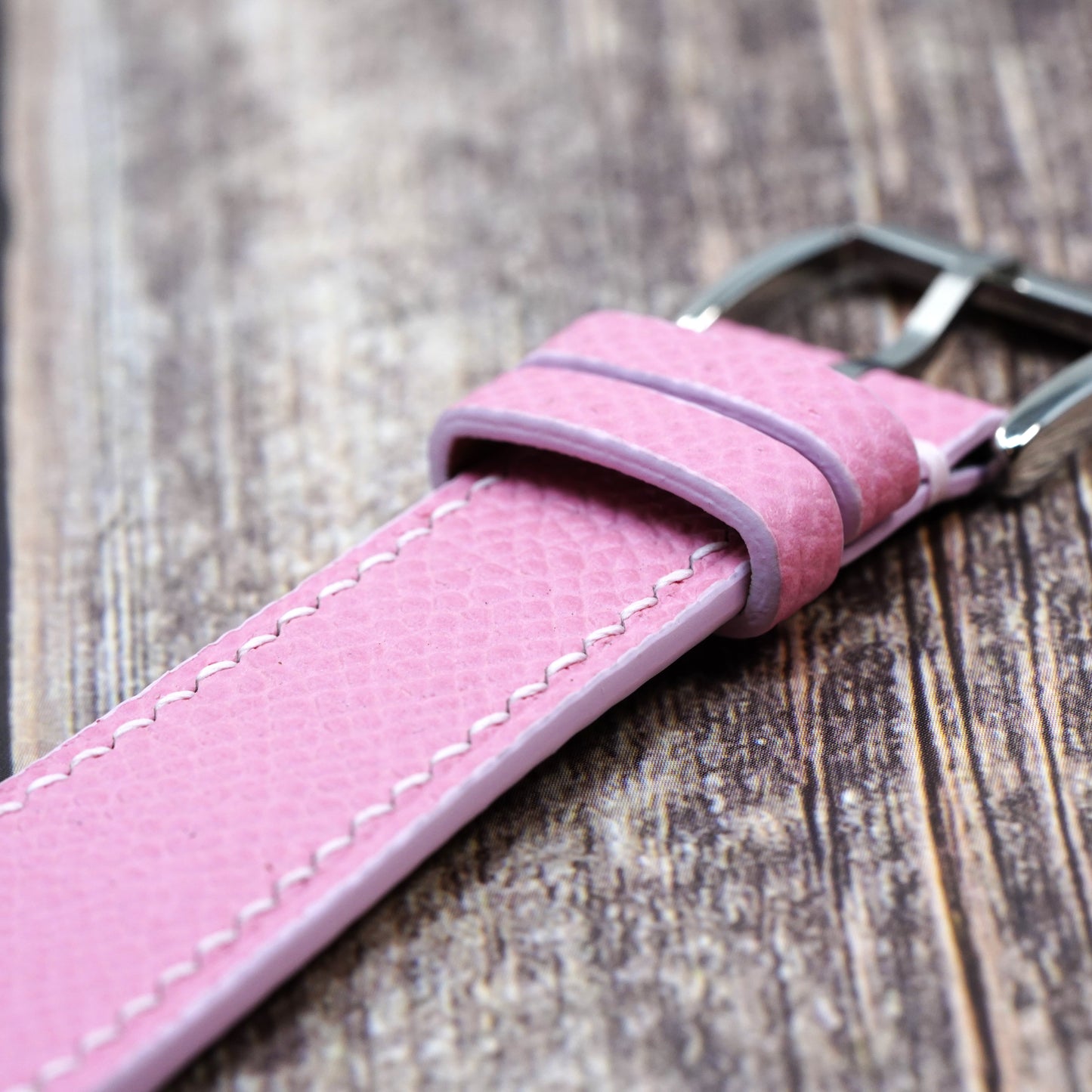 Apple Watch Strap - Epsom Leather - Pink