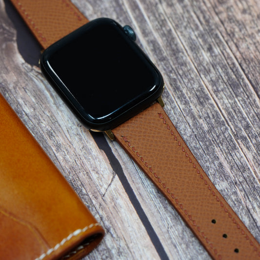 Apple Watch Strap - Epsom Leather - Tan