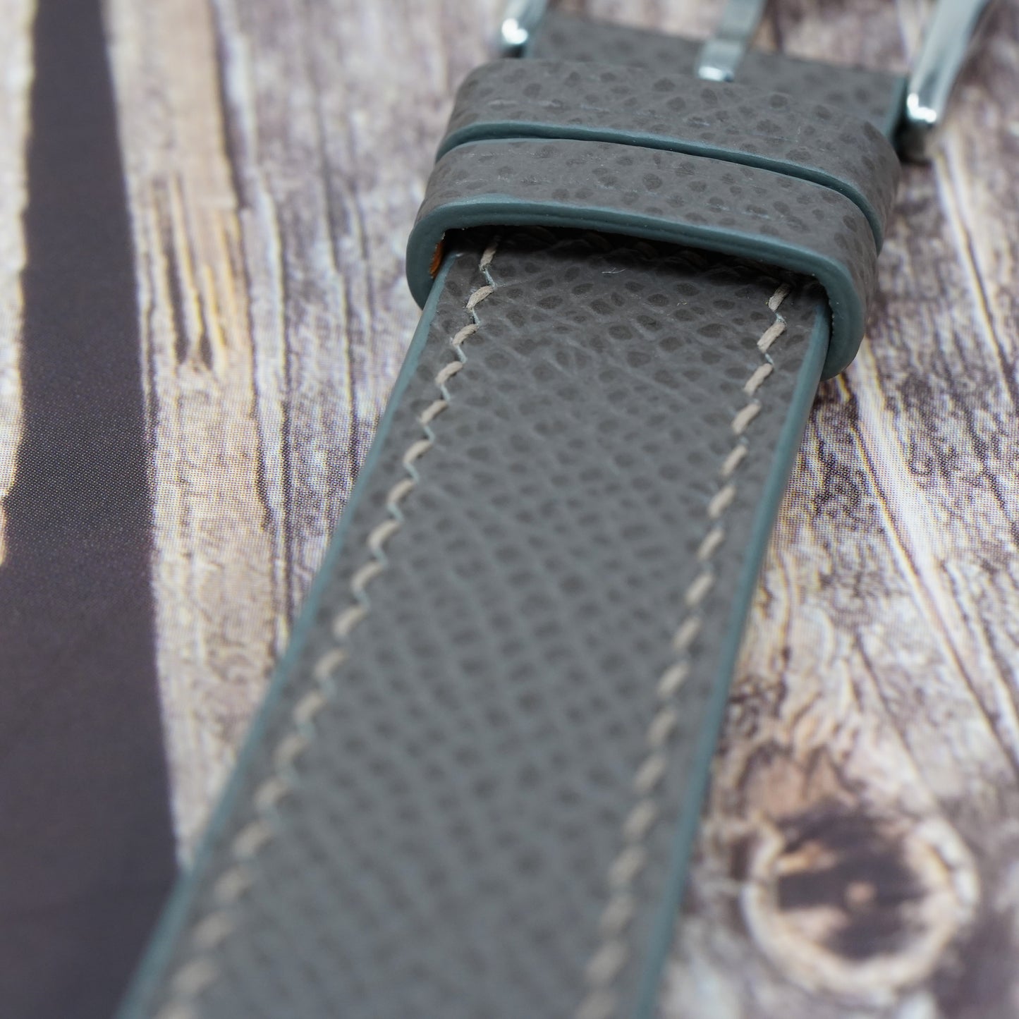 Apple Watch Strap - Epsom Leather - Gray