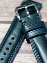 Load image into Gallery viewer, Buttero Leather Watch Strap - Deep Teal