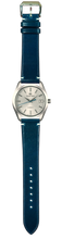 Load image into Gallery viewer, Shell Cordovan Leather Watch Strap - Teal Blue