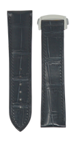 Load image into Gallery viewer, Omega Seamaster Leather Strap - Black