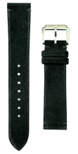 Load image into Gallery viewer, Suede Leather Watch Strap - Black