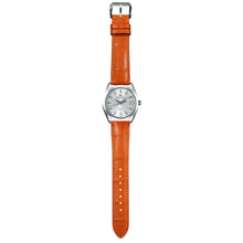 Load image into Gallery viewer, Crocodile Leather Watch Strap - Orange