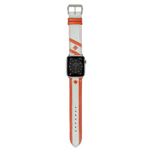 Load image into Gallery viewer, Canadian Flag - Engraved Leather Watch Straps