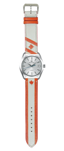 Load image into Gallery viewer, Canadian Flag - Engraved Leather Watch Straps
