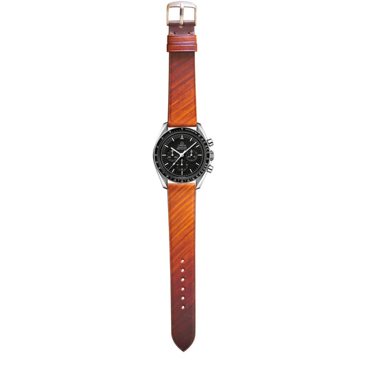 Patina Leather Watch Strap - Style 1