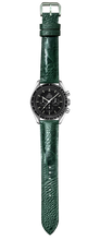 Load image into Gallery viewer, Ostrich Leg Leather Watch Strap - Green