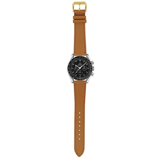 Epsom Leather Watch Strap - Tan