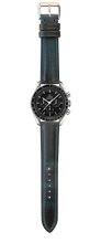 Load image into Gallery viewer, Badalassi Wax Leather Watch Strap - Teal