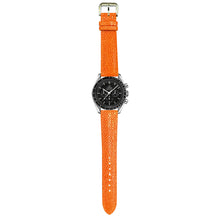 Load image into Gallery viewer, Stingray Leather Watch Strap - Orange