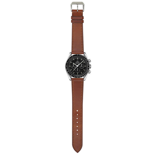Buttero Leather Watch Strap - Brown