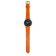 Load image into Gallery viewer, Dollaro Leather Watch Strap - Orange