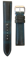 Load image into Gallery viewer, Badalassi Wax Leather Watch Strap - Teal