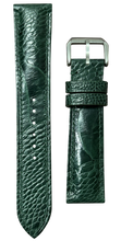 Load image into Gallery viewer, Ostrich Leg Leather Watch Strap - Green