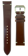 Load image into Gallery viewer, Shell Cordovan Leather Watch Strap - Cognac