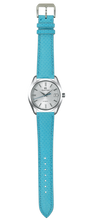 Load image into Gallery viewer, Karung Snake Skin Watch Strap - Tiffany Blue