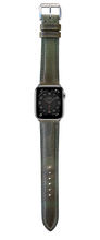 Load image into Gallery viewer, Badalassi Wax Leather Watch Strap - Olive Green
