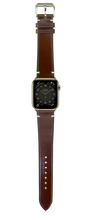 Load image into Gallery viewer, Shell Cordovan Leather Watch Strap - Cognac