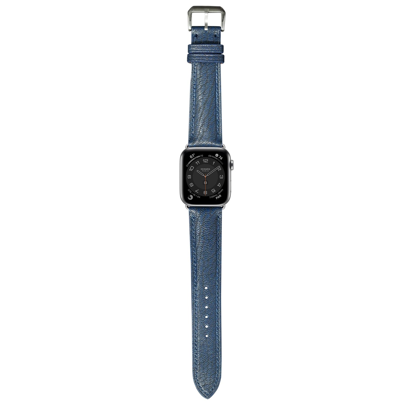Alran Patnat Goat Leather Watch Strap - Azur