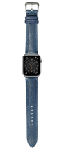 Load image into Gallery viewer, Alran Patnat Goat Leather Watch Strap - Azur