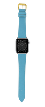 Load image into Gallery viewer, Epsom Leather Watch Strap - Baby Blue