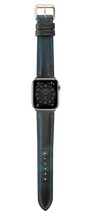 Load image into Gallery viewer, Badalassi Wax Leather Watch Strap - Teal