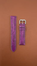 Load and play video in Gallery viewer, Karung Snake Skin Watch Strap - Purple