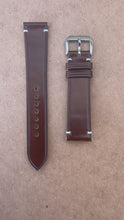 Load and play video in Gallery viewer, Shell Cordovan Leather Watch Strap - Cognac