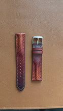 Load and play video in Gallery viewer, Patina Leather Watch Strap