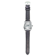 Load image into Gallery viewer, Stingray Leather Watch Strap - Black