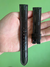 Load image into Gallery viewer, Crocodile Leather Straps - Brown/20mm