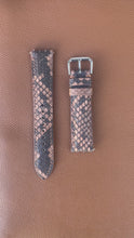 Load and play video in Gallery viewer, Snake Skin Watch Strap - Copper