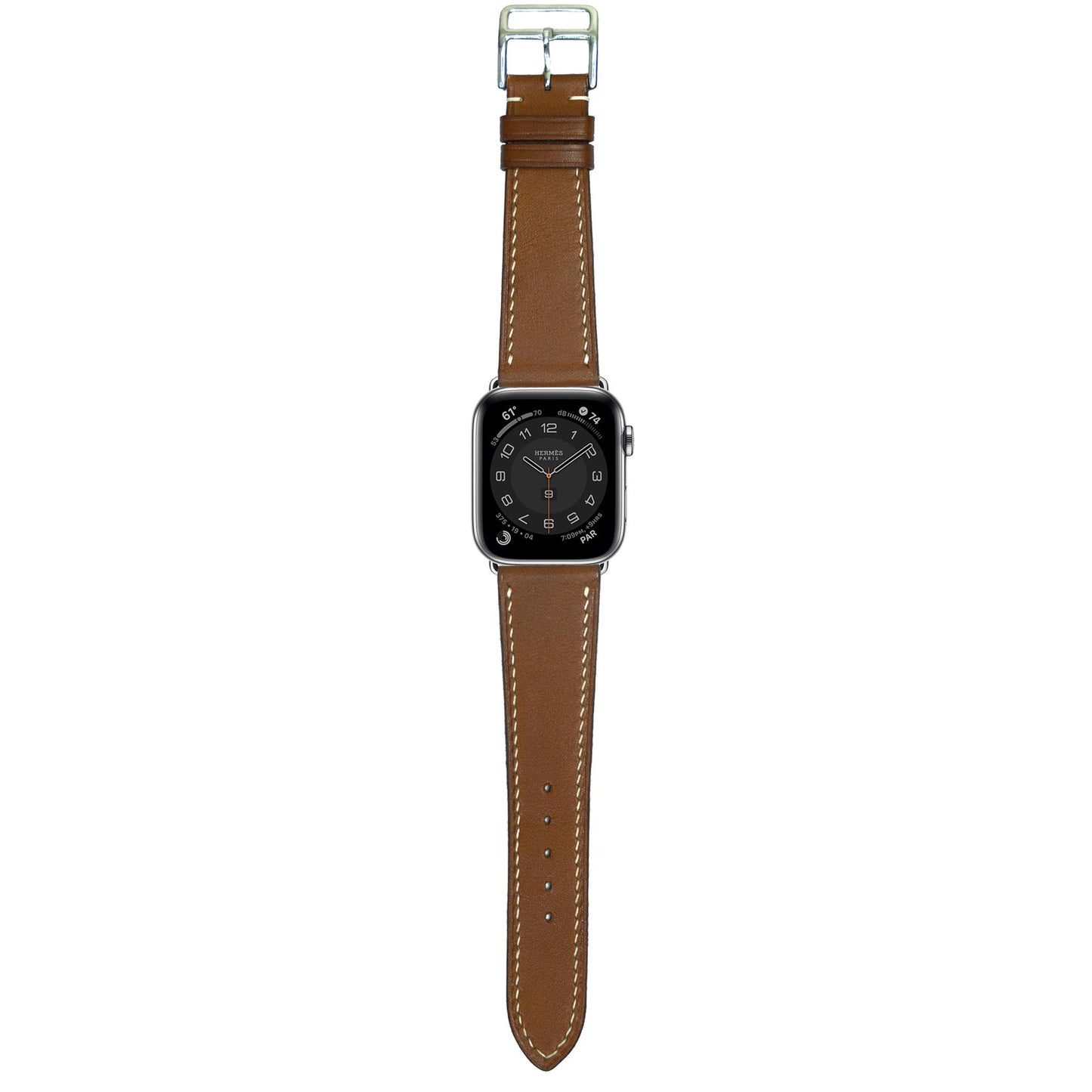Barenia Leather Watch Strap - Brown