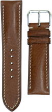 Load image into Gallery viewer, Minerva Box Leather Watch Strap - Brown