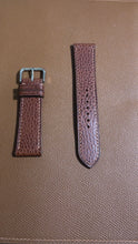 Load and play video in Gallery viewer, Dollaro Leather Watch Strap - Whisky