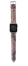 Load image into Gallery viewer, Snake Skin Watch Strap - Copper