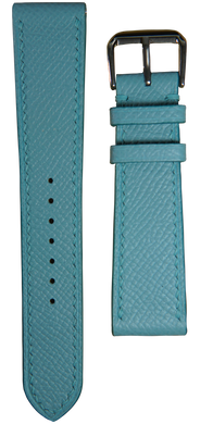 Epsom Leather Watch Strap - Baby Blue