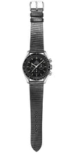 Load image into Gallery viewer, Lizard Leather Watch Strap - Black