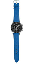Load image into Gallery viewer, Alran Goat Leather Watch Strap - Blue