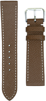 Epsom Leather Watch Strap - Brown