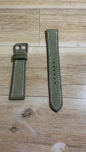 Load and play video in Gallery viewer, Maya Leather Watch Strap - Dark Green