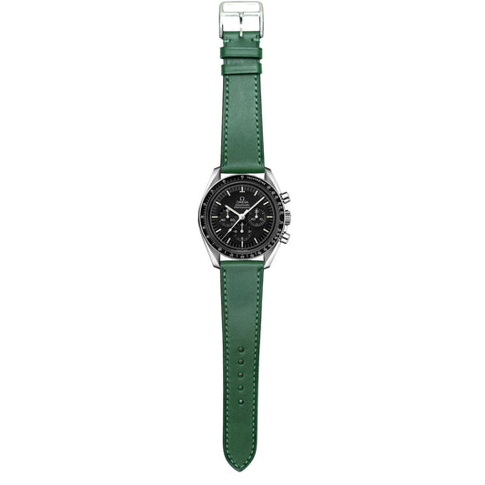 Buttero Leather Watch Strap - Green